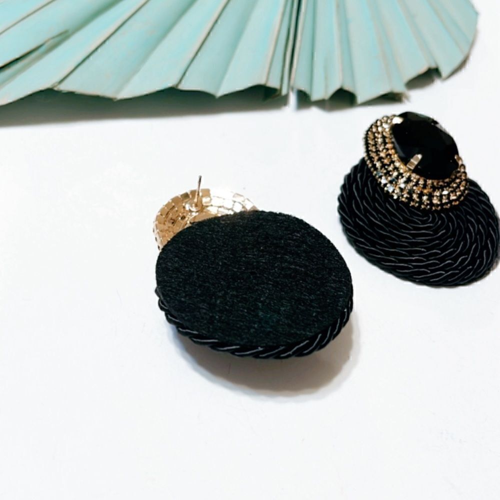 Boho statement earrings S79 - Picture 2 of 3